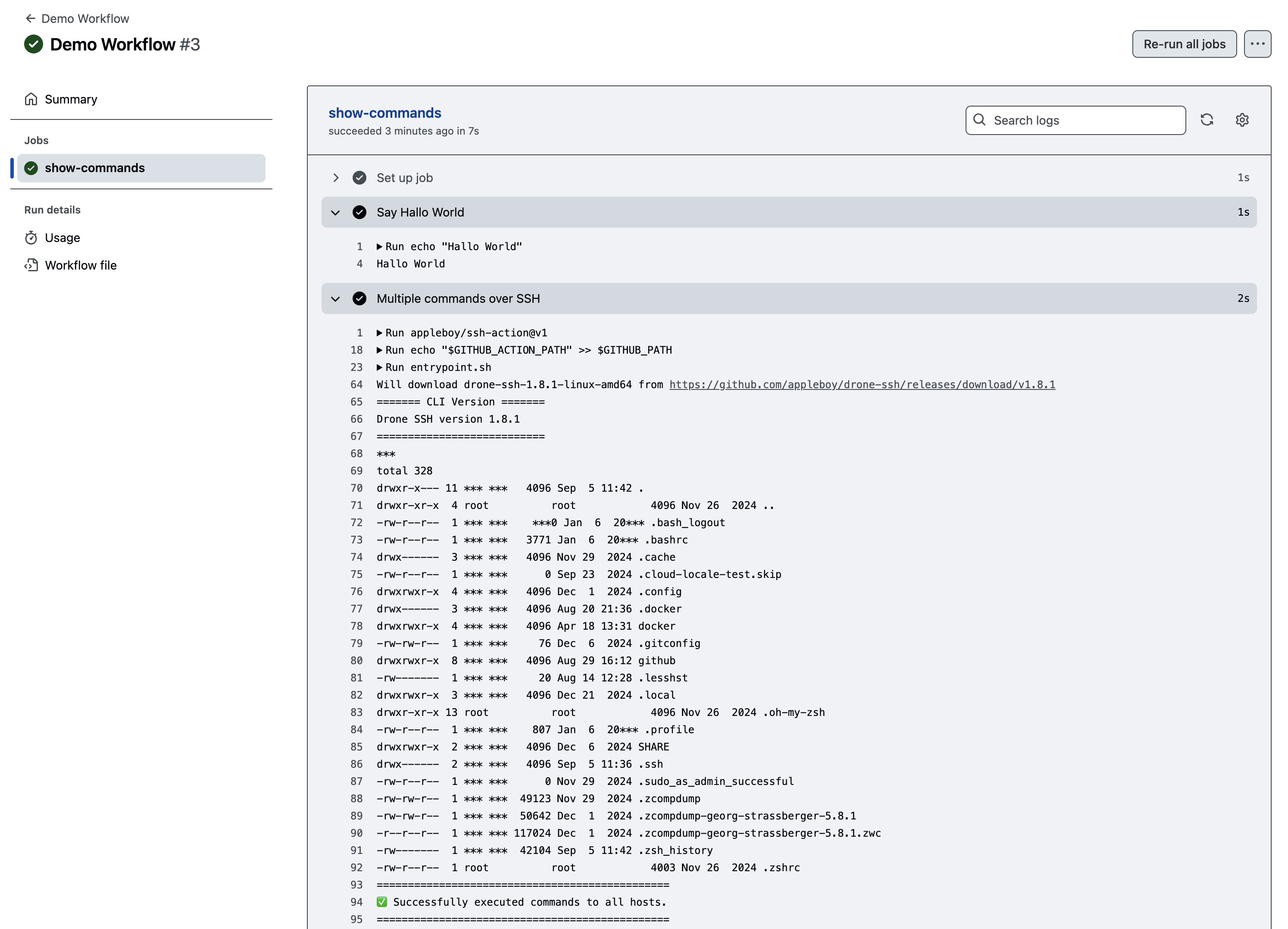 Github Action Success